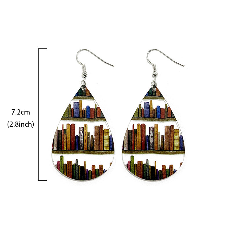 BowLift | Beech Earrings / Earrings for Book Lovers