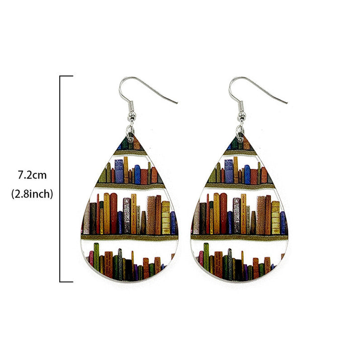 BowLift | Beech Earrings / Earrings for Book Lovers