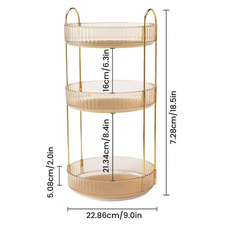 BowLift | 360° Rotating Makeup Organizer