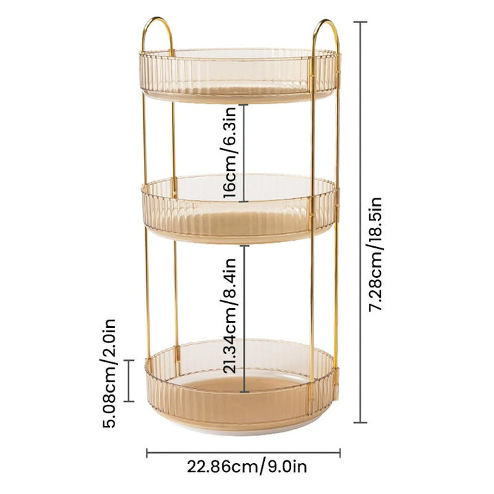 BowLift | 360° Rotating Makeup Organizer