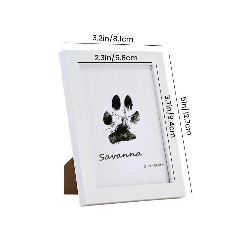 BowLift | DIY Pet Paw Print Memory Frame