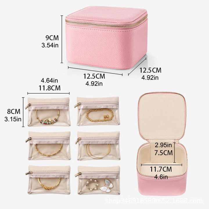 BowLift | Leather jewelry box for travel