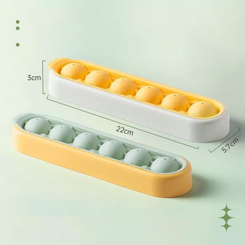6 Balls Silicone Ice Mold | Bowlift