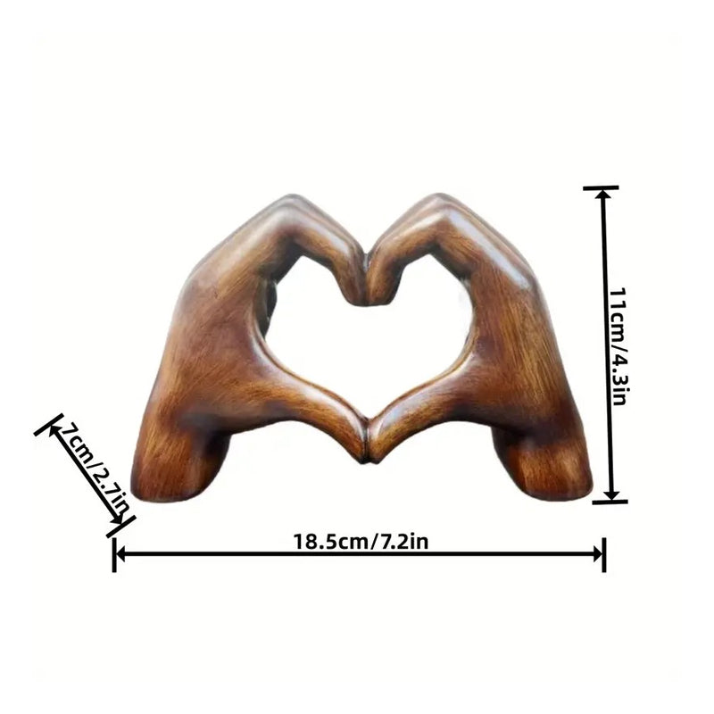 Statue of the Hands of the Heart | Bowlift