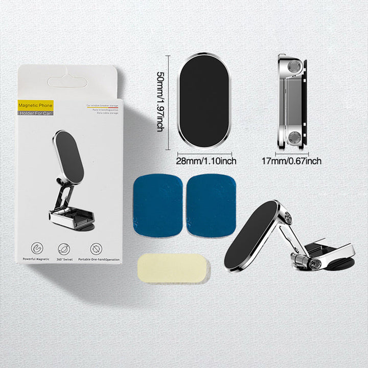 Metal Folding Car Phone Holder Bowlift