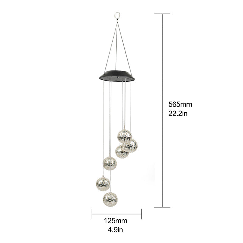 BowLift | Solar Wind Chime Outdoor Light