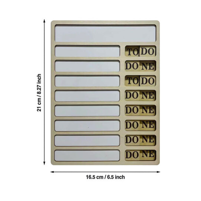 BowLift | Wood Task Chart