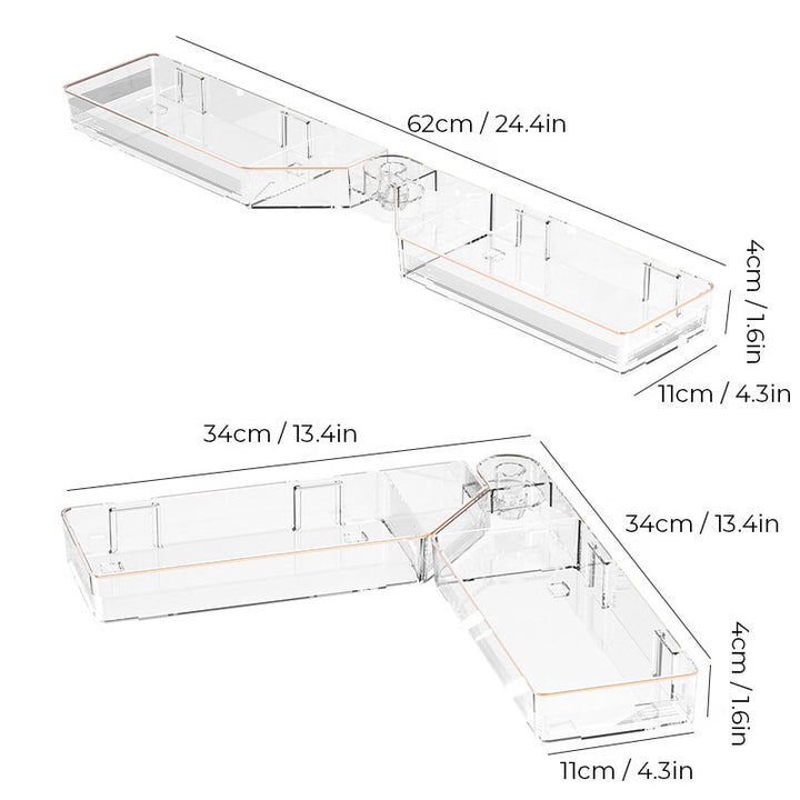 BowLift | Wall-mounted punch-free corner shelf