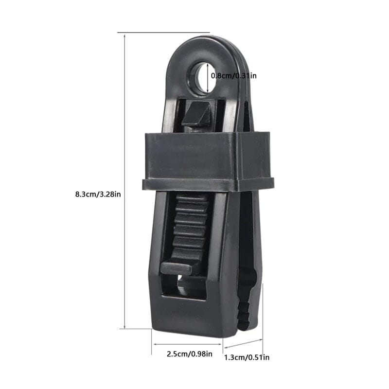 BowLift | Adjustable Heavy Duty Lock Grip for Tarp & Shade Cloth
