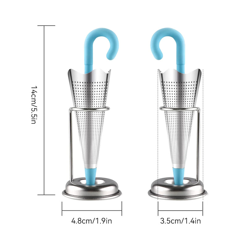 BowLift | Stainless Steel Tea Strainer Umbrella