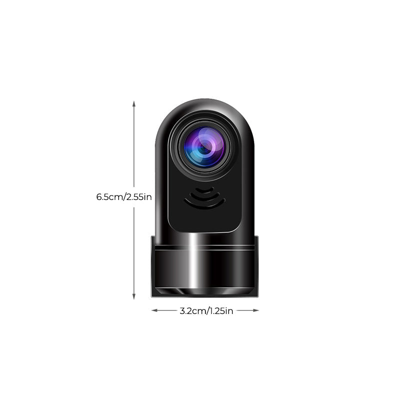 BowLift | 1080P HD 360° Rotating Mini ADAS Dashcam