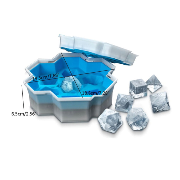 Dice Shape Ice Cube Tray | Bowlift