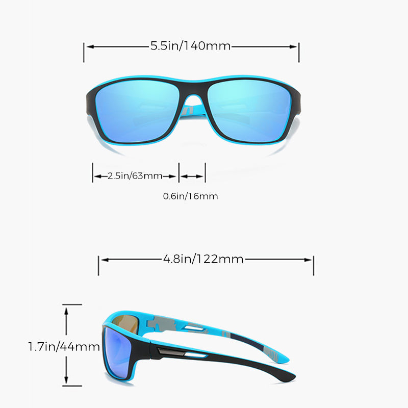 Outdoor-Sport-Sunglasses with glare-free polarized lens | Bowlift