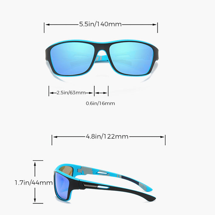 Outdoor-Sport-Sunglasses with glare-free polarized lens | Bowlift