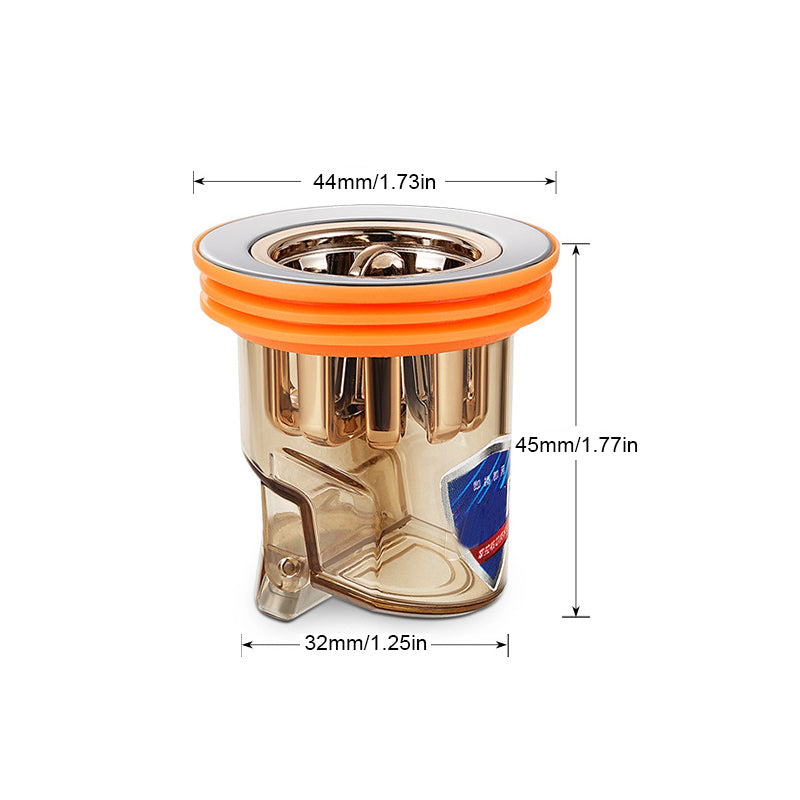 Universal double deodorant floor drain core | Bowlift