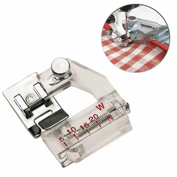 Precision bias binding foot | Sew seamlessly | Bowlift
