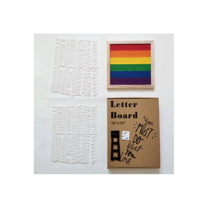 BowLift | Felt Letter Message Board