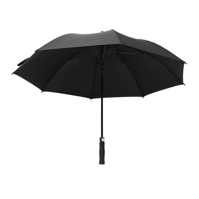 Unisex large umbrella with double protective canopy Bowlift