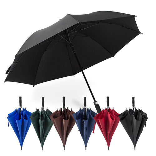 Unisex large umbrella with double protective canopy Bowlift
