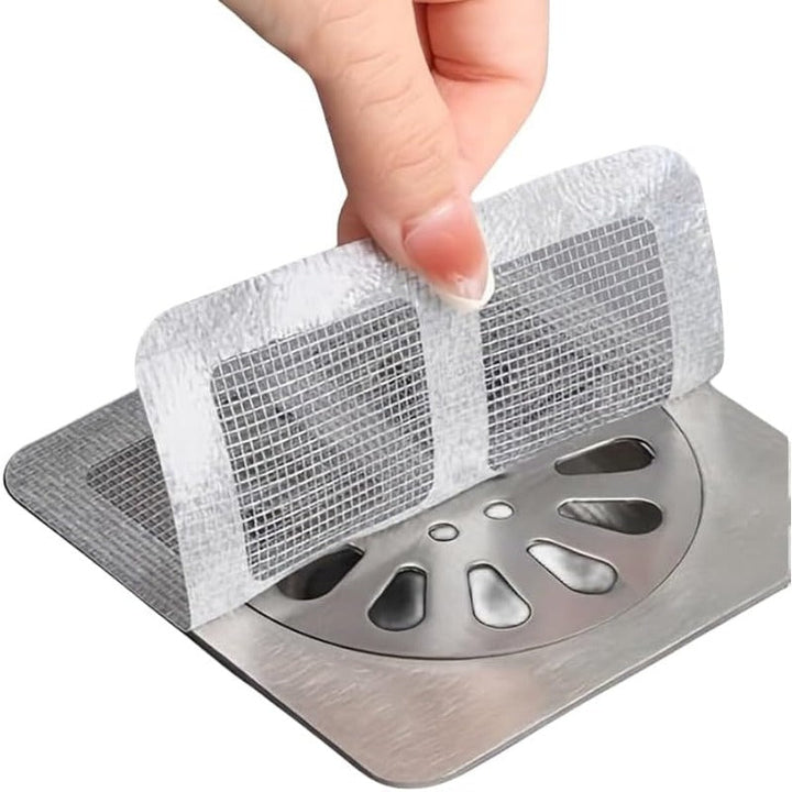 Disposable Drain Cover Stickers – Hair Catcher & Insect Blocker Bowlift