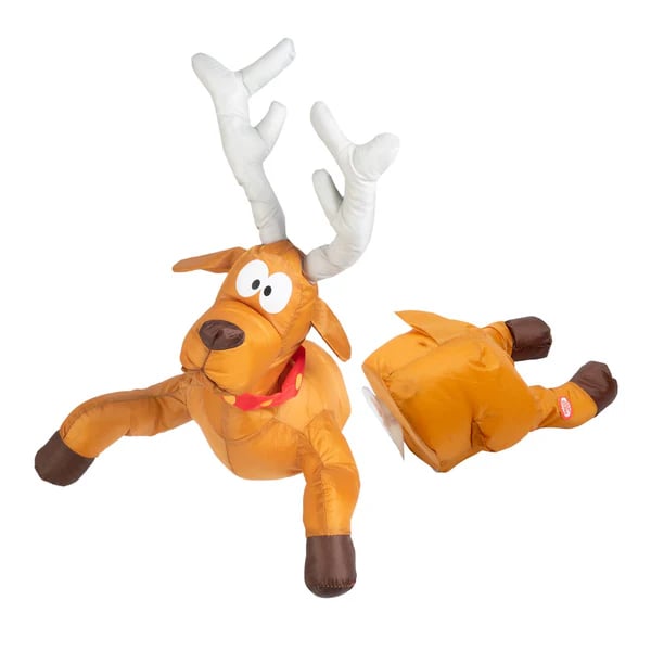 BowLift | CrashBuddy Reindeer & Santa — Transform your window into the most spectacular Christmas show in the neighborhood