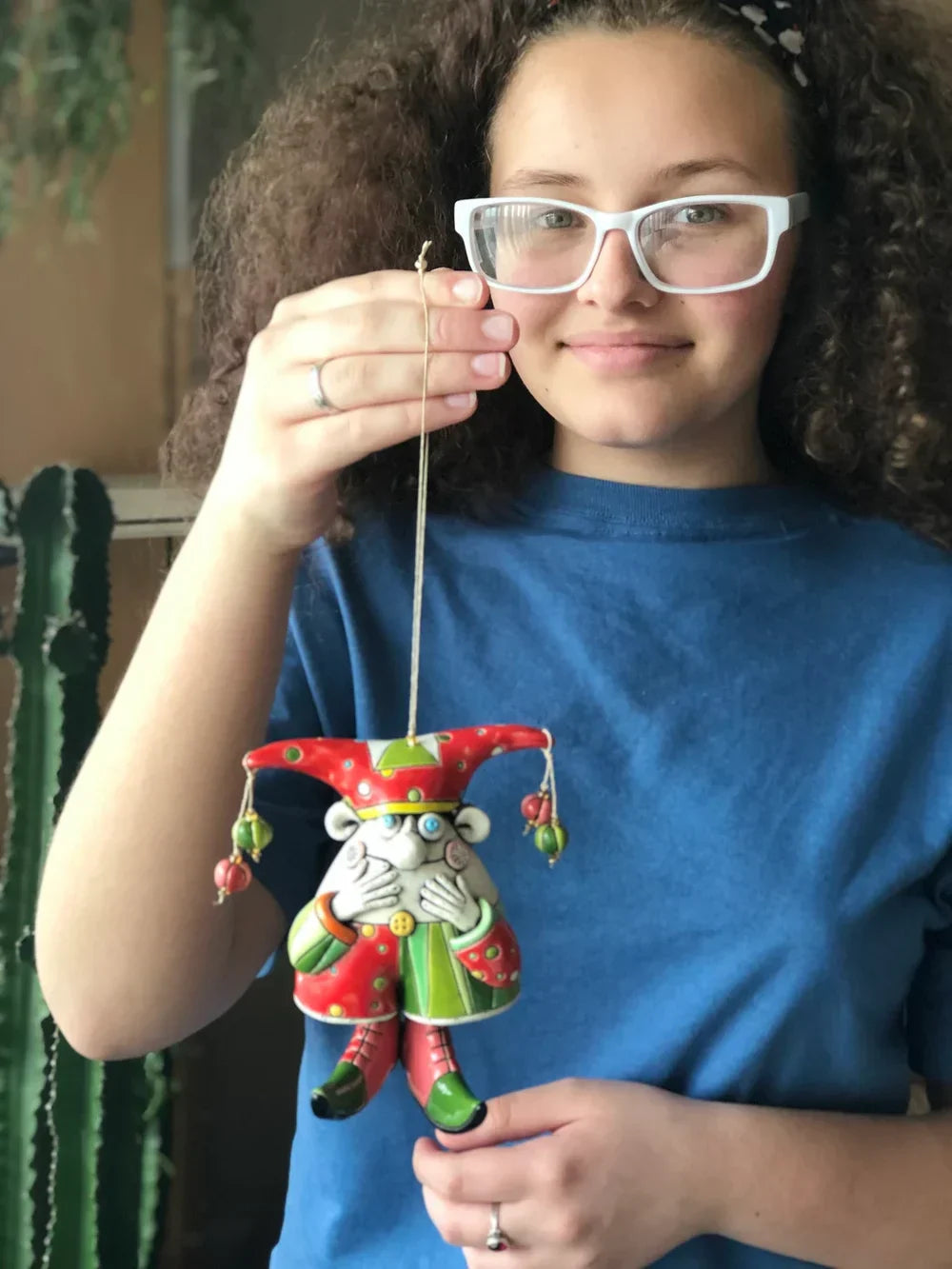 BowLift | Colorful Jester Bell Ornaments