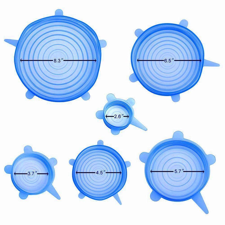 BowLift | Silicone Stretch Lids, 6PCS