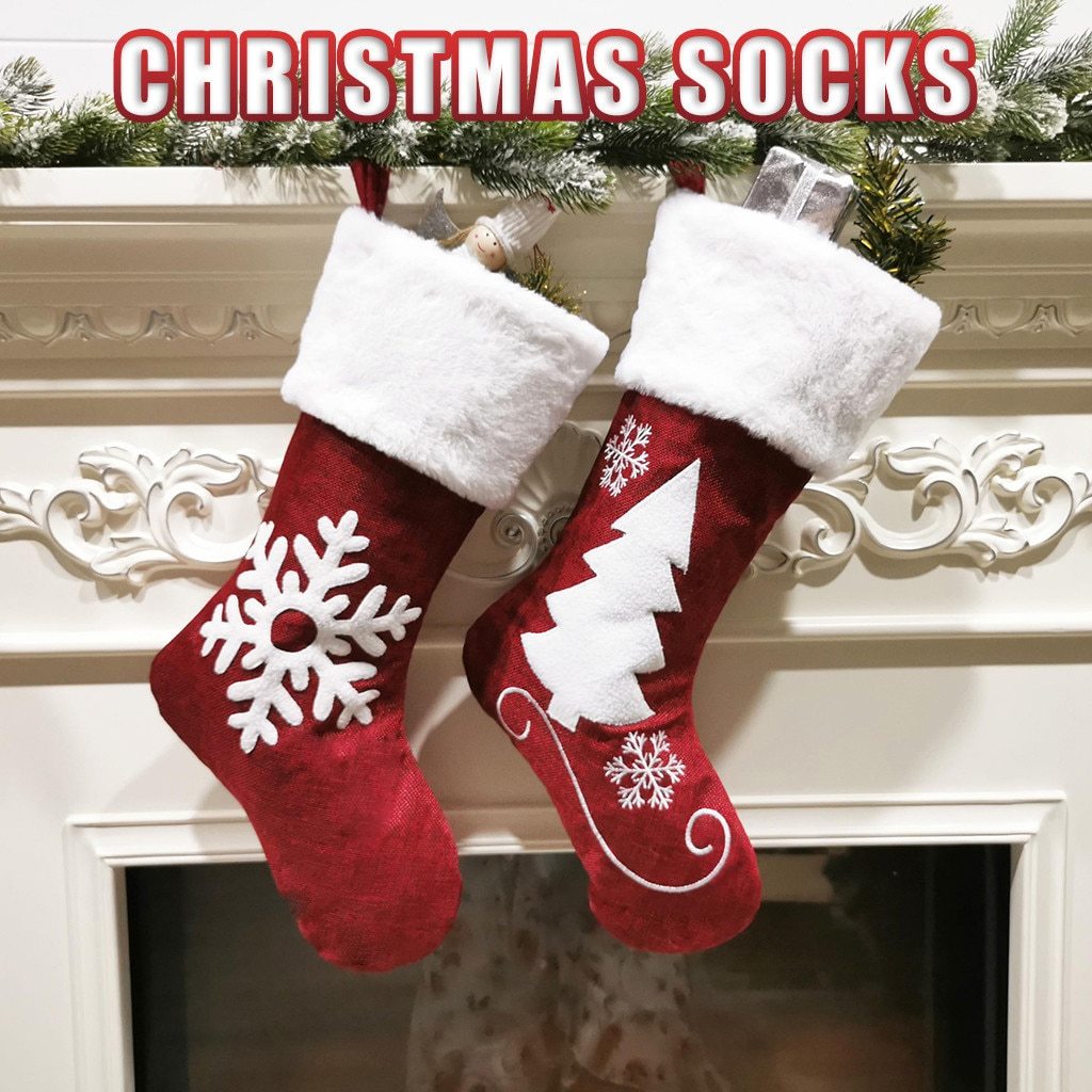 BowLift | Christmas Socks Gift Bag