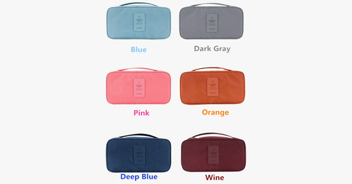 BowLift | Multi-Compartment Travel Organizer for Underwear - Store Your Intimates!