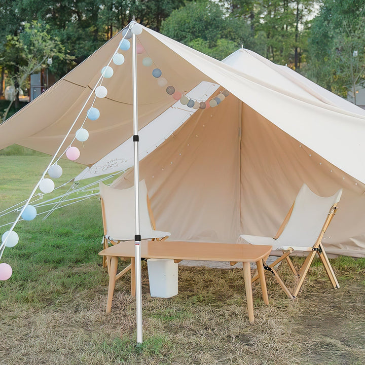 Telescopic pole for tents Adjustable Aluminum | Bowlift