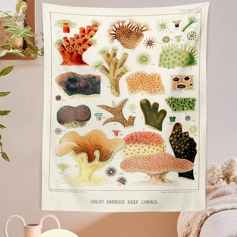 BowLift | Mushroom Tapestry Wall Hanging