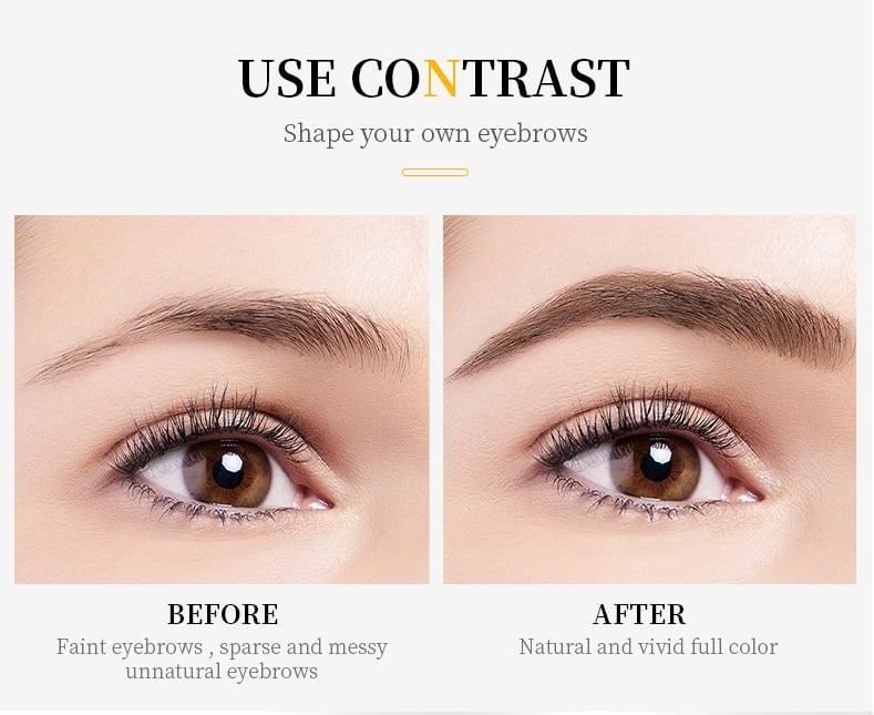 BowLift | 3D Waterproof Microblading Eyebrow Pen 4 Fork Tip Tattoo Pencil