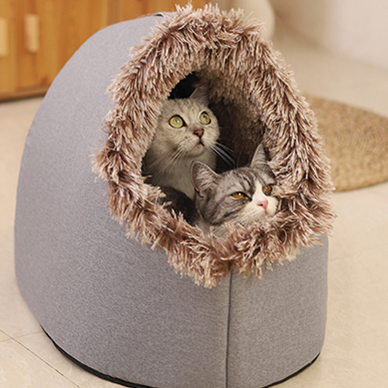 BowLift | CozyNest Animal Den Bed | Warm and comfortable hiding place for your furry friend