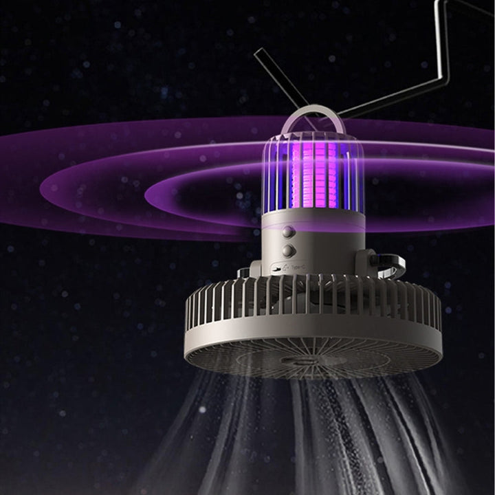 BowLift | Portable Outdoor Mood Light Rechargeable Fan