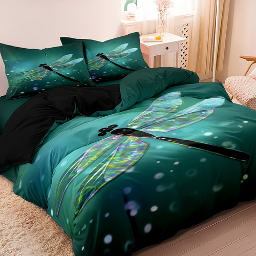 BowLift | Elegant Dragonfly Bedding Set – Luxury, Comfort and Durability