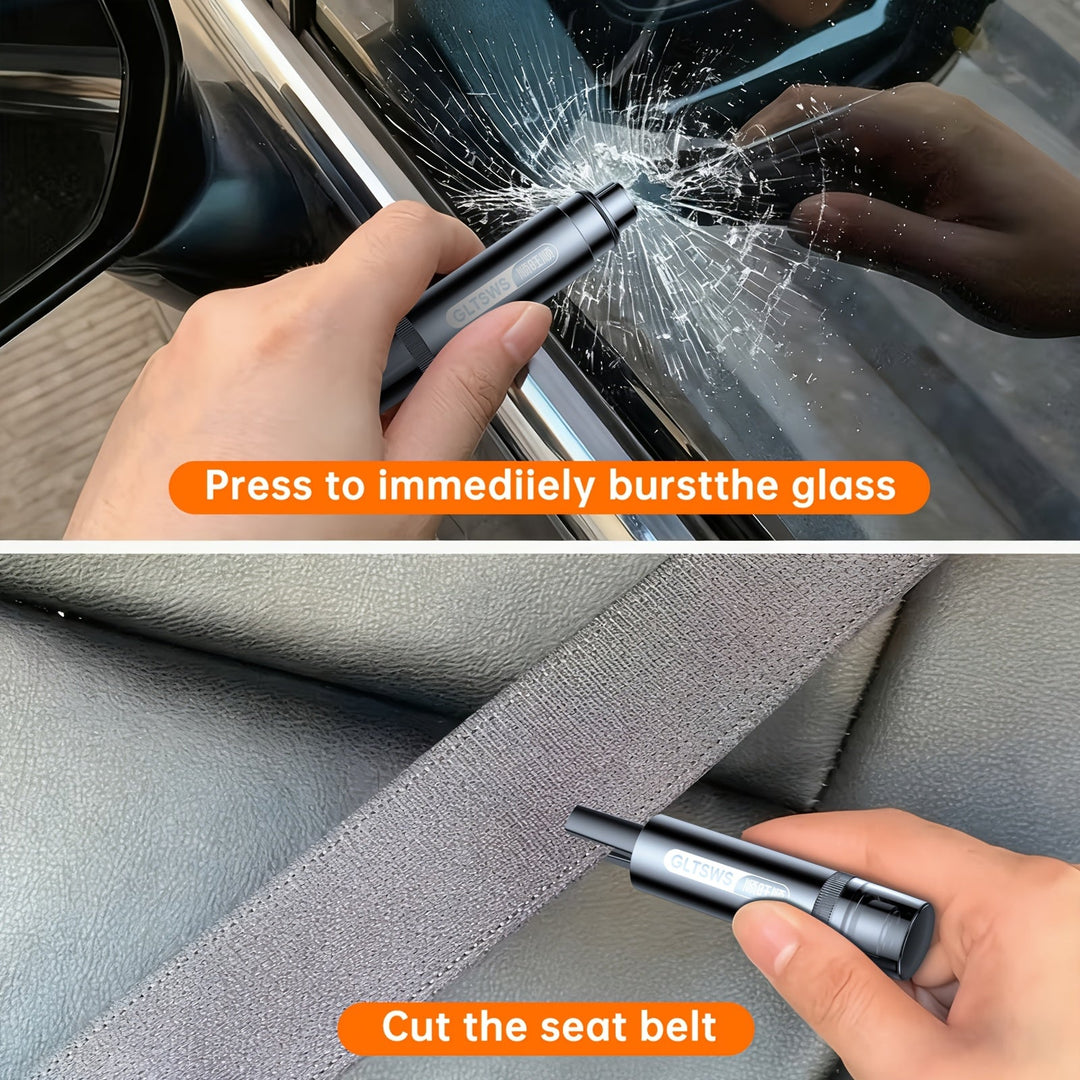 Car Emergency Rescue Hammer with Seatbelt Cutter | Bowlift