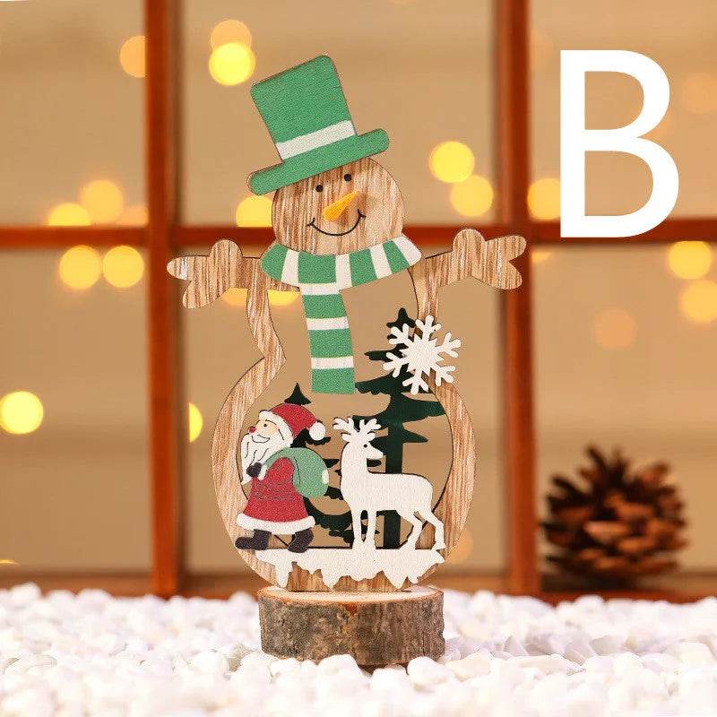BowLift | Christmas Day Wooden Bar Decoration Decorations