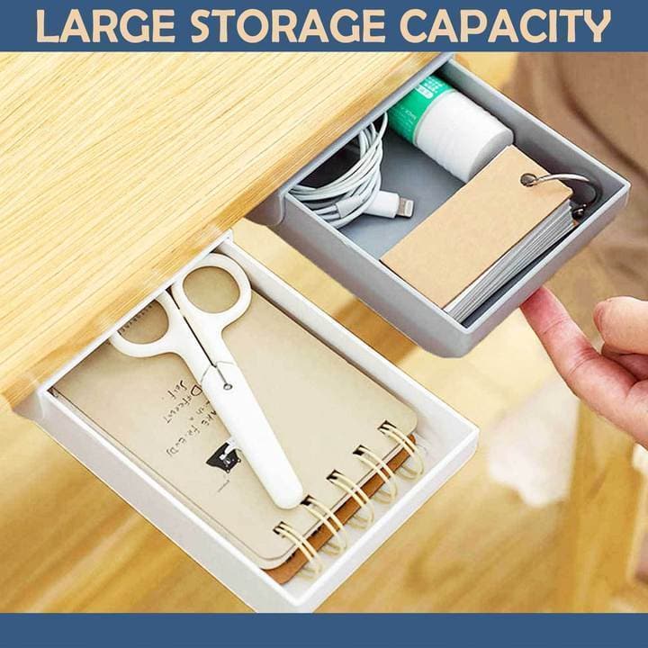 BowLift | Storage drawer under the table without perforation