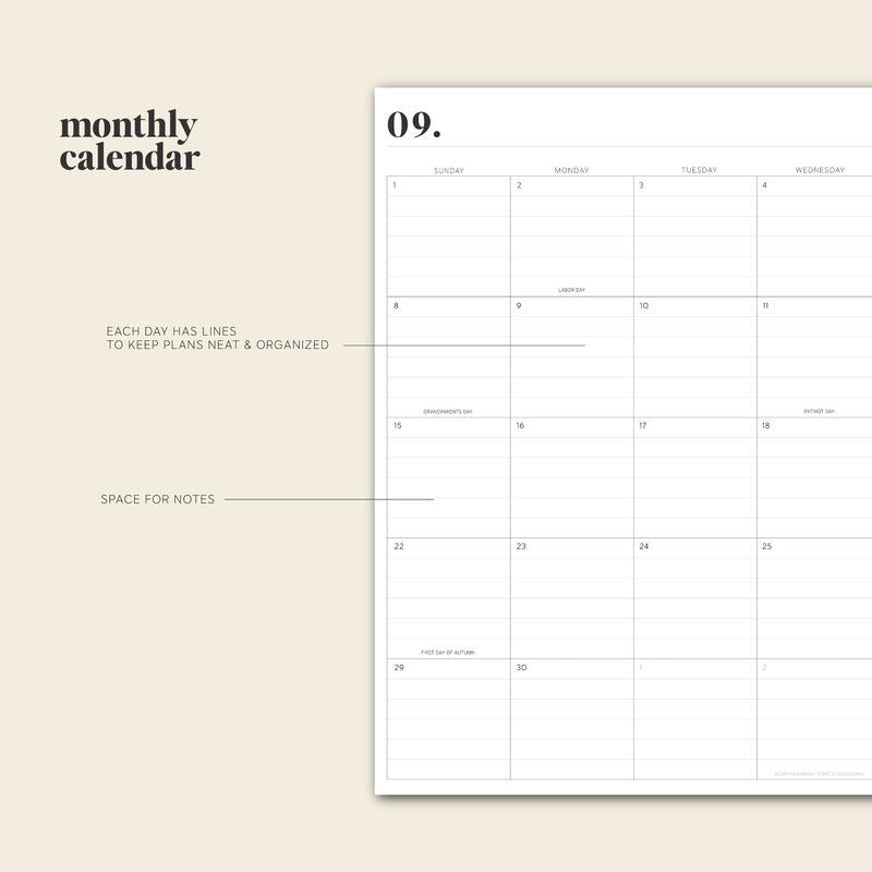 BowLift | 24-25 Daily Planner