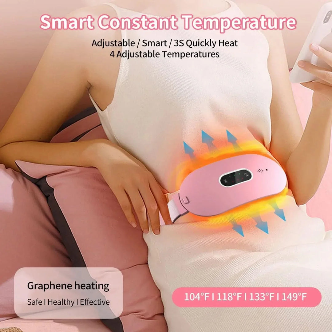BowLift | Menstrual & abdominal pain relief with graphene heat & vibration massage
