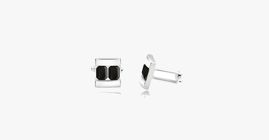 BowLift | Two Platinum Cufflinks