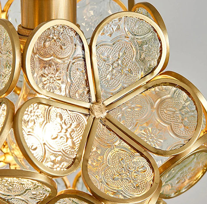 BowLift | Modern Flower Shape Glass LED Pendant Lamp