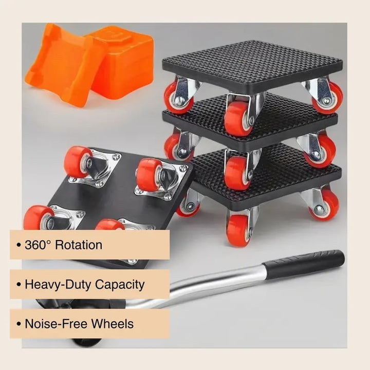 GlideMaster — Effortlessly master heavy loads and protect your back while moving furniture | Bowlift