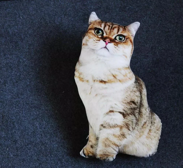 BowLift | Realistic Cat Cushion