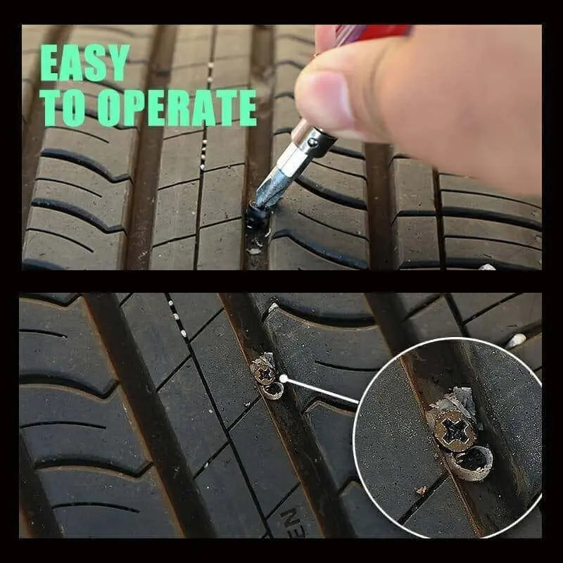 BowLift | 20 Piece Tire Nail Set for Repairing Rubber Tire Punctures