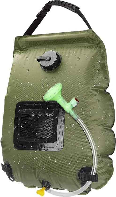 SunStream - Draagbare Campingdouche met Zonne-energie Bowlift