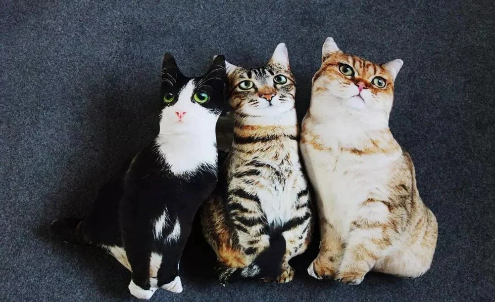 BowLift | Realistic Cat Cushion
