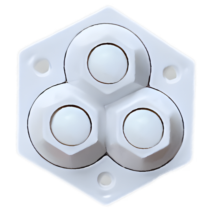 TriGlide 360° furniture wheels with bearings | Bowlift
