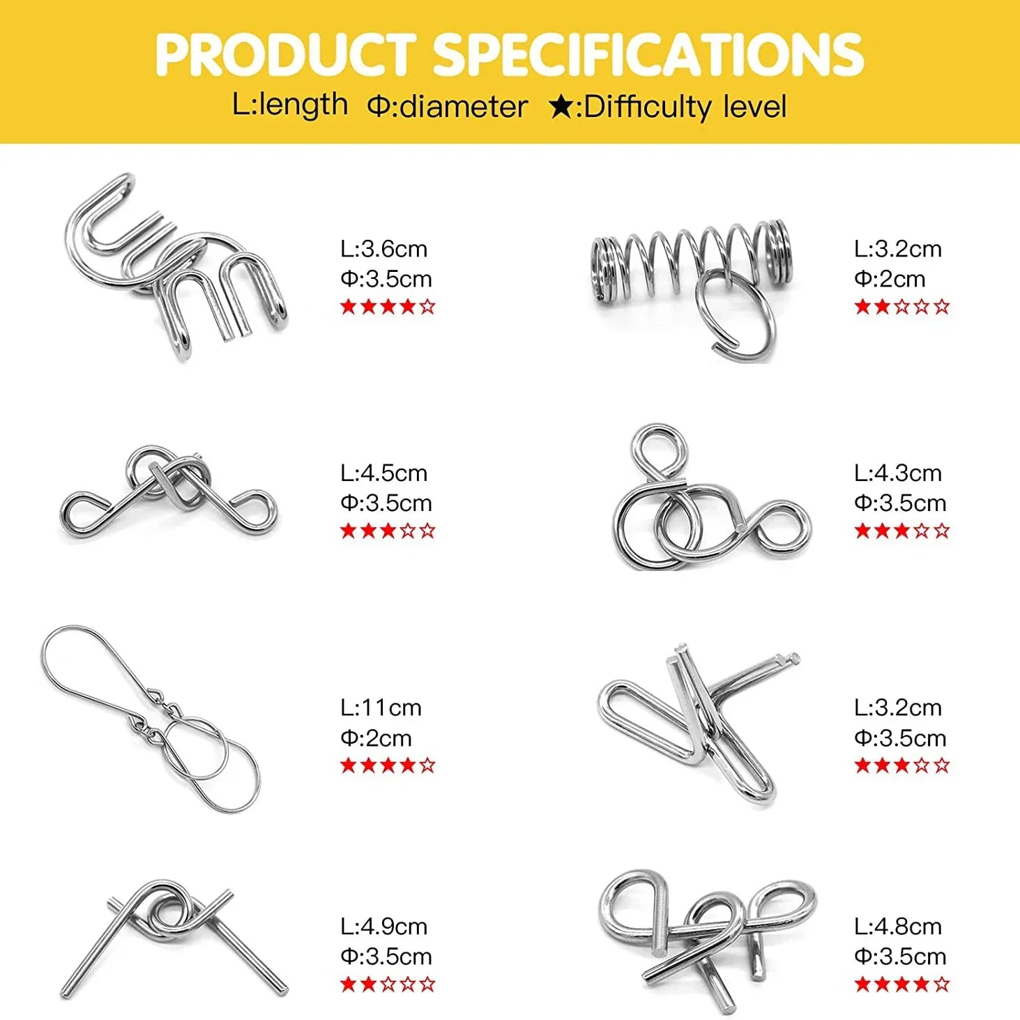 BowLift | Disentanglement Iron Link Unlock Interlock Game