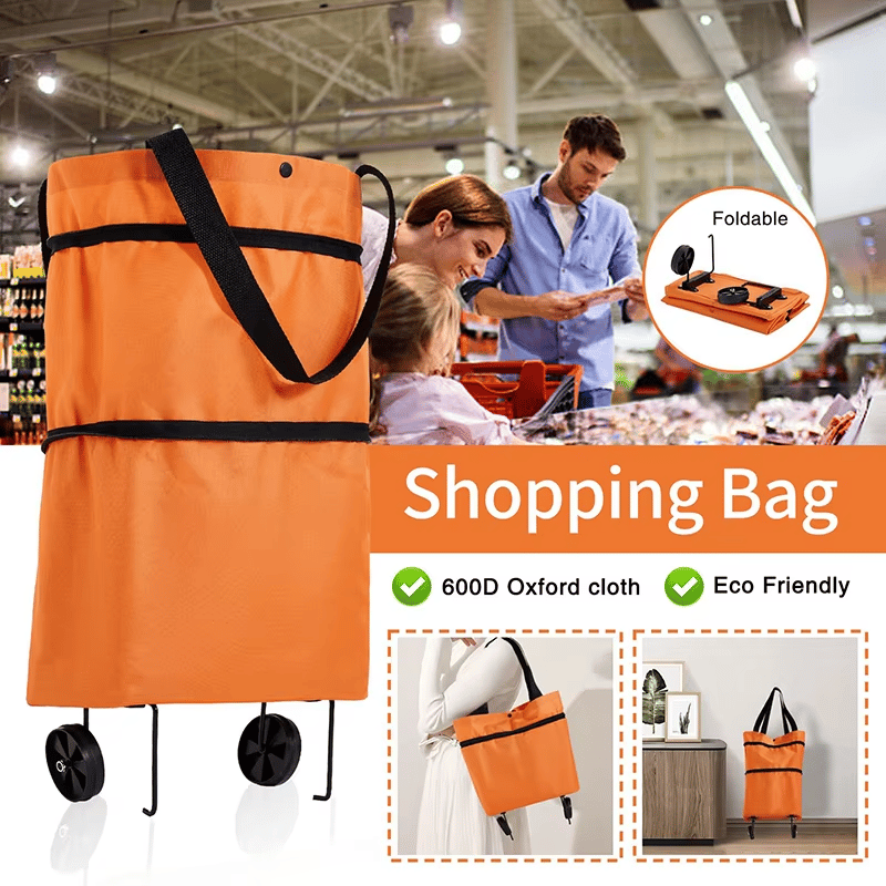 GlideTote — No more hauling, for effortless shopping full of comfort and style | Bowlift